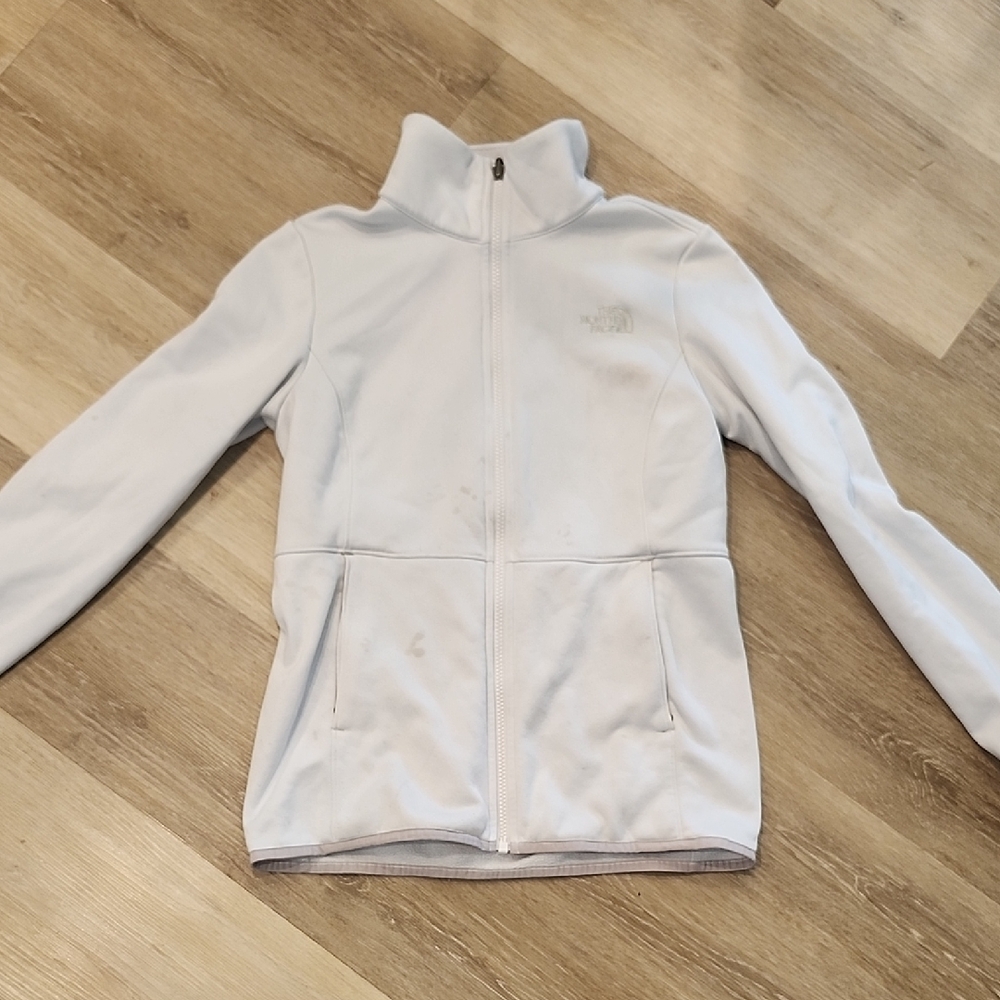 The North Face Soft Gray Fleece Jacket